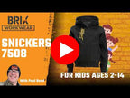 Snickers 7508 Junior Full-Zip Work Hoodie