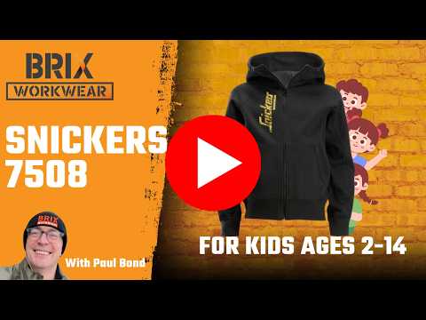 Snickers 7508 Junior Full-Zip Work Hoodie