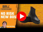NoRisk New Boston 6025.30  Safety Dealer Style Work Boot