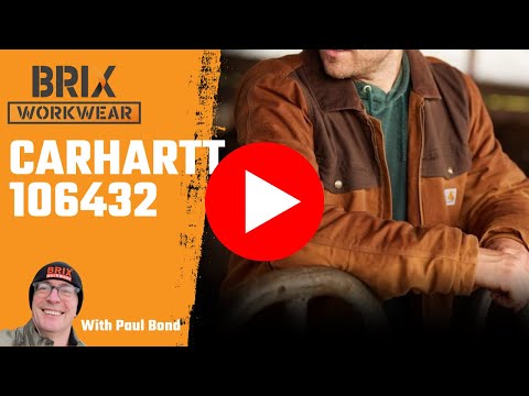Carhartt 106432 Montana Rugged Flex Relaxed Fit Duck Insulated Jacket