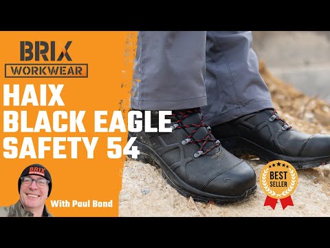 Haix Black Eagle Safety 54 Mid 610023 Gore-Tex Waterproof Safety Boot