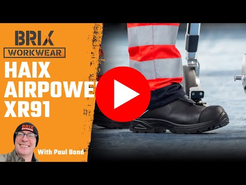Haix Airpower XR91 Waterproof Breathable Laced Safety Work Boot