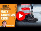Haix Airpower XR91 Waterproof Breathable Laced Safety Work Boot