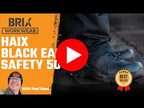 Haix Black Eagle Safety 50 Mid Gore-Tex ESD Waterproof Lightweight Work Boot