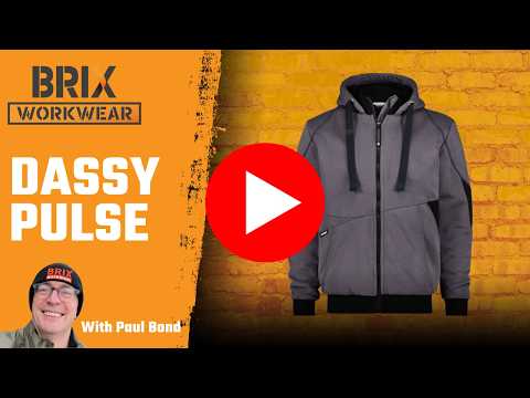 Dassy Pulse 300400 D-FX Style TwoTone Cordura Zipped Closure Sweatshirt Jacket