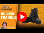 No Risk FRANKLYN Waterproof  Safety Boot