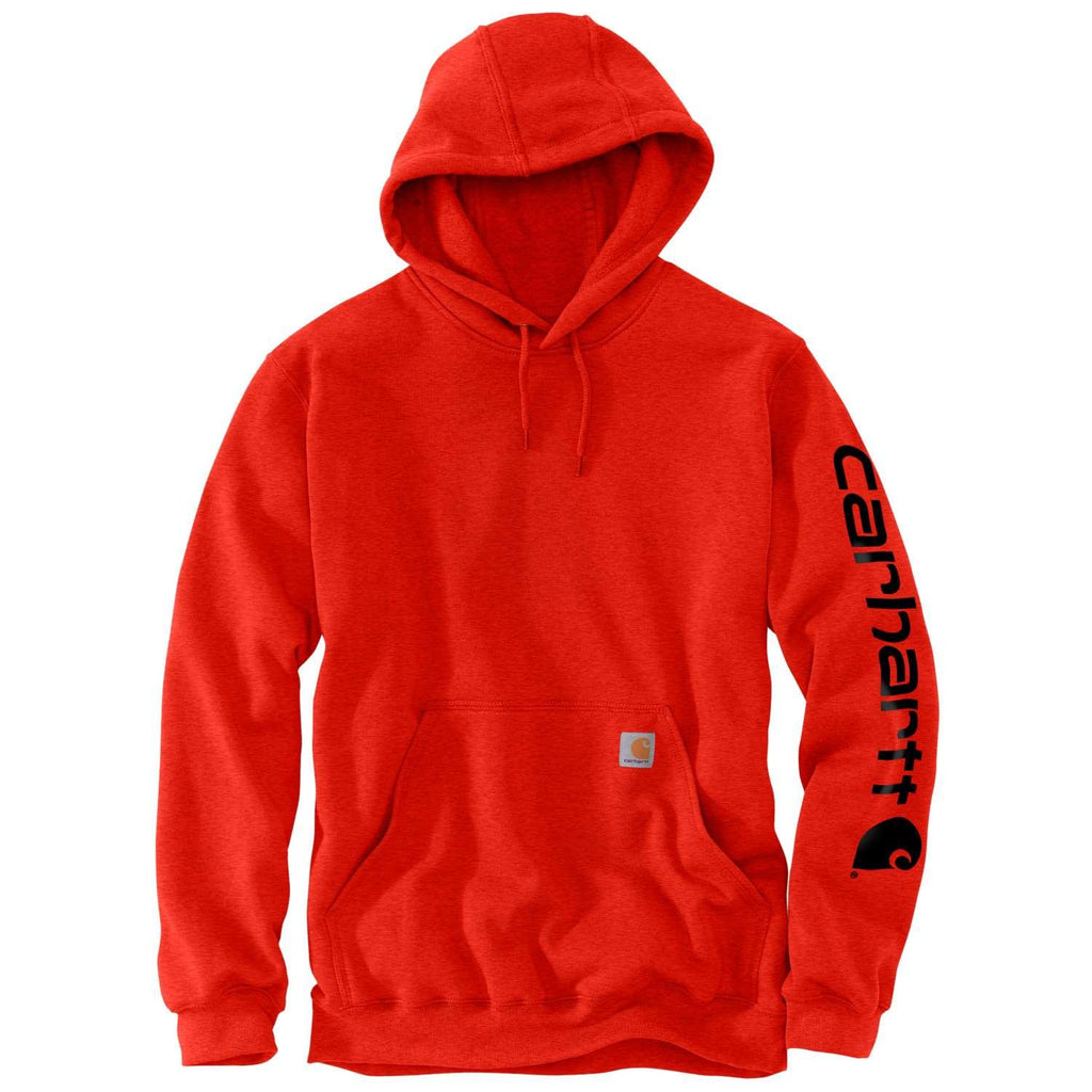 Carhartt K288 Midweight Sleeve Logo Hooded Sweatshirt