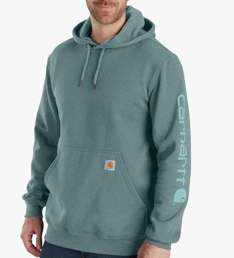 Carhartt K288 Midweight Sleeve Logo Hooded Sweatshirt