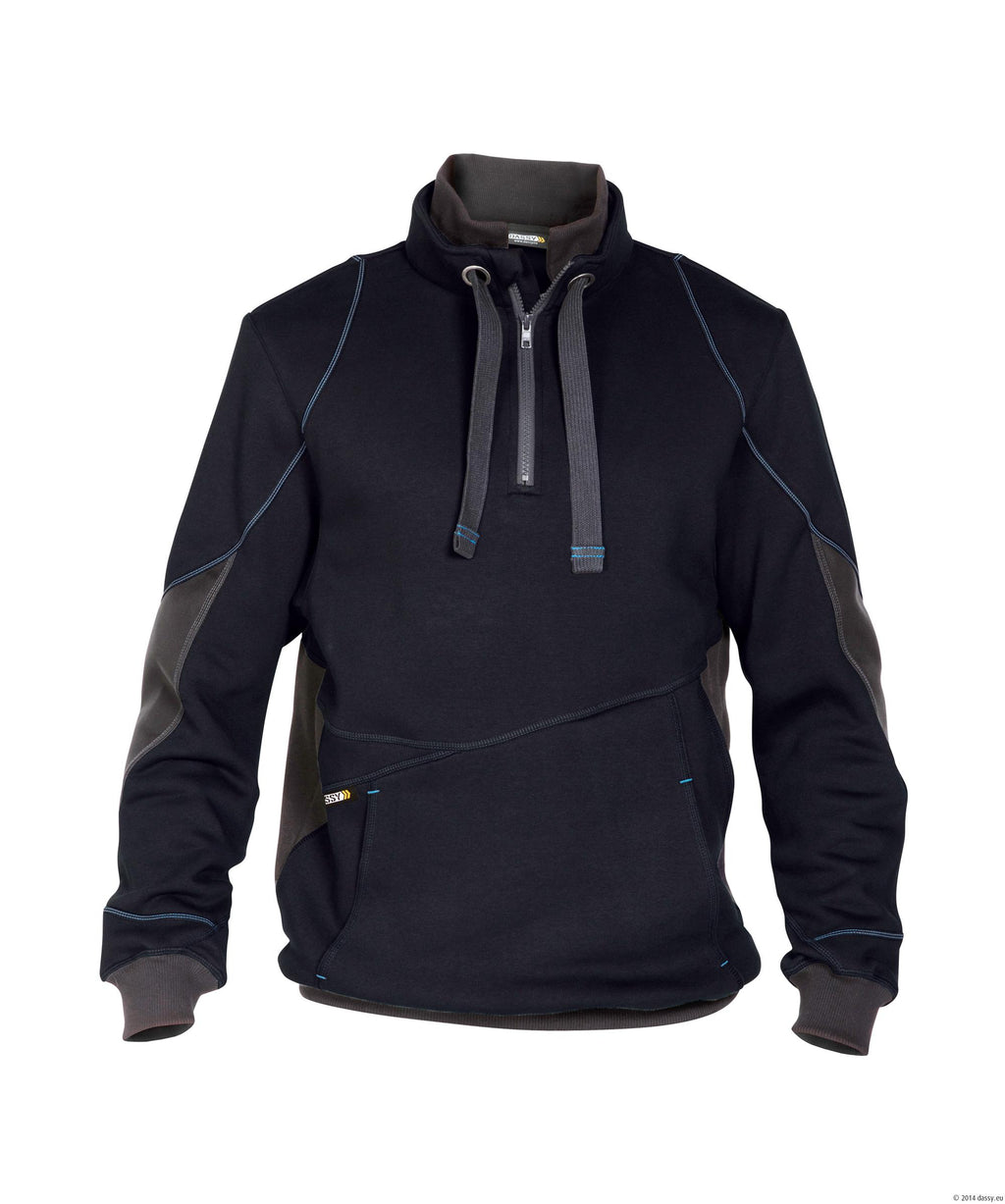 Dassy Stellar 300394 D-FX Style TwoTone Cordura Zipped Closure Sweatshirt
