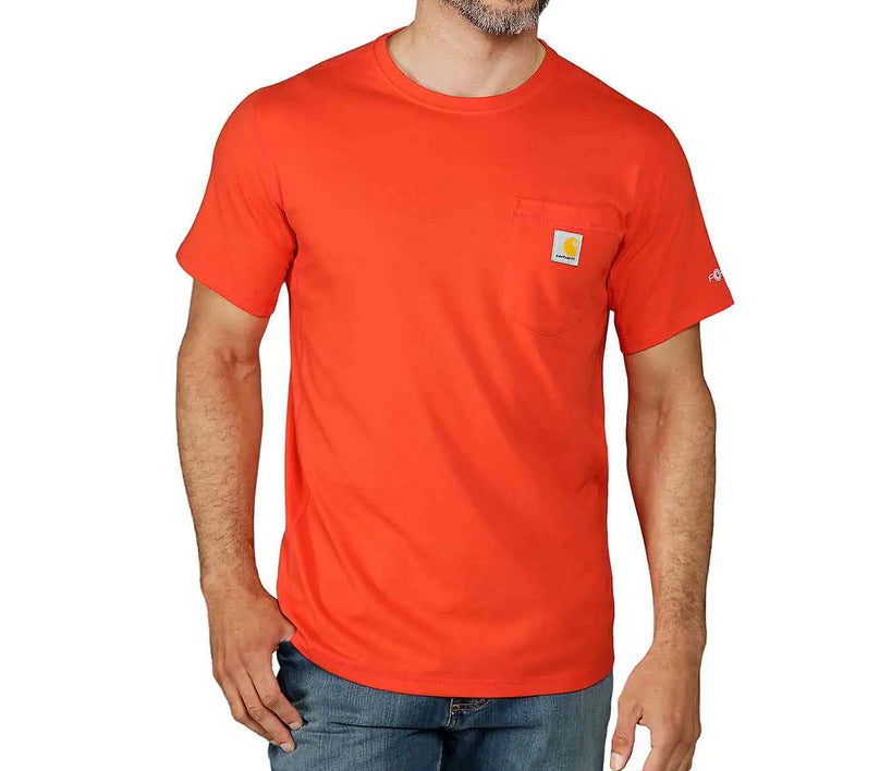 Carhartt 104616 Force Relaxed Fit Midweight Short-Sleeve Pocket T-Shirt