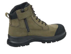 Carhartt F702923 Detroit Rugged Flex S3 6 Inch Zip Safety Boot