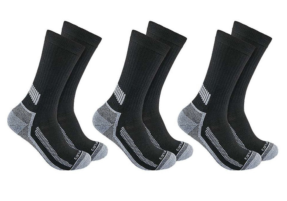 Carhartt SC4223M Force Midweight Crew Sock 3 Pair