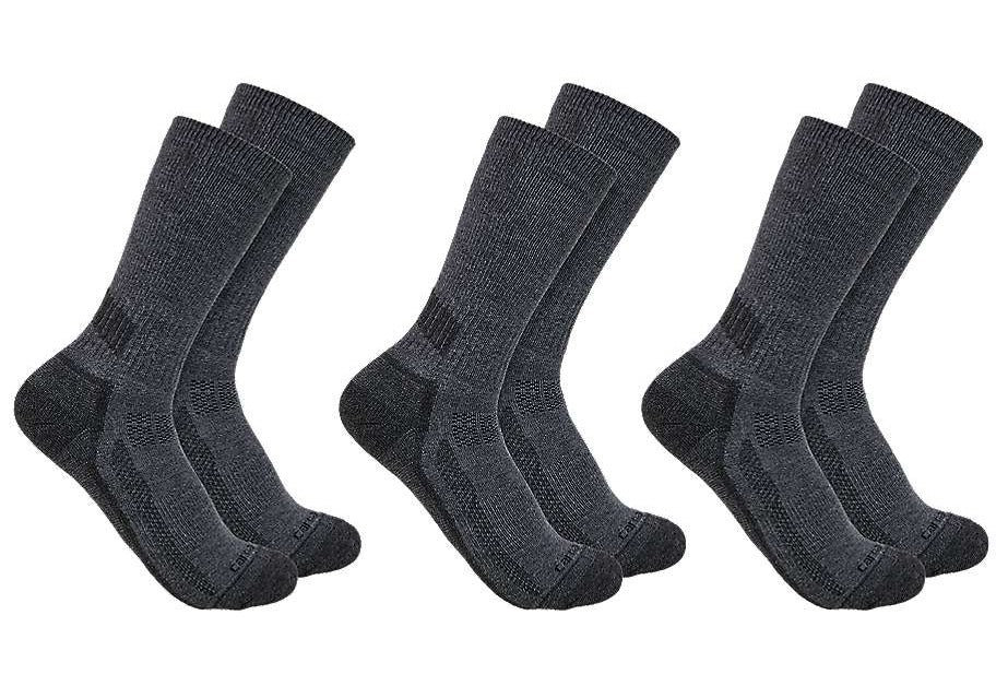 Carhartt SC4223M Force Midweight Crew Sock 3 Pair