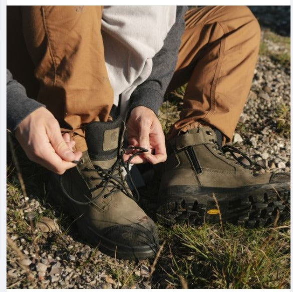 Carhartt F702923 Detroit Rugged Flex S3 6 Inch Zip Safety Boot