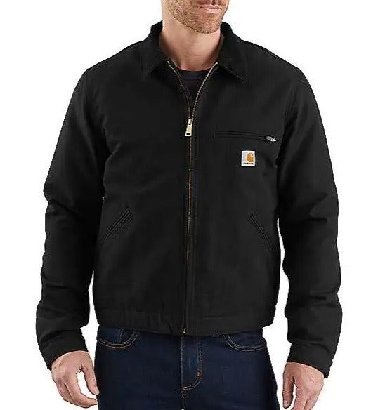 Carhartt 103828 Relaxed Fit Duck Blanket-Lined Detroit Jacket Main image