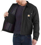 Carhartt 103828 Relaxed Fit Duck Blanket-Lined Detroit Jacket