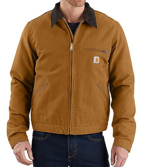 Carhartt 103828 Relaxed Fit Duck Blanket-Lined Detroit Jacket