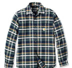 Carhartt 106352 Rugged Flex Relaxed Fit Midweight Flannel Long-Sleeve Plaid Shirt