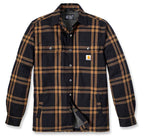 Carhartt 106354 Relaxed Fit Roane Flannel Sherpa-Lined Shirt Jac
