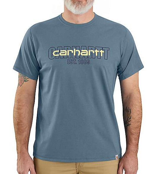 Carhartt 106653 Force Relaxed Fit Midweight Short-Sleeve Logo Graphic T-Shirt