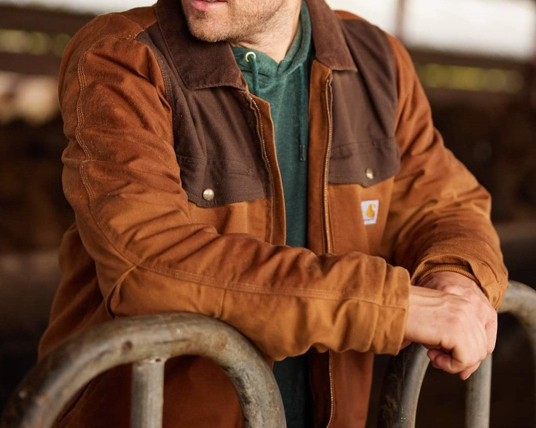Carhartt 106432 Montana Rugged Flex Relaxed Fit Duck Insulated Jacket