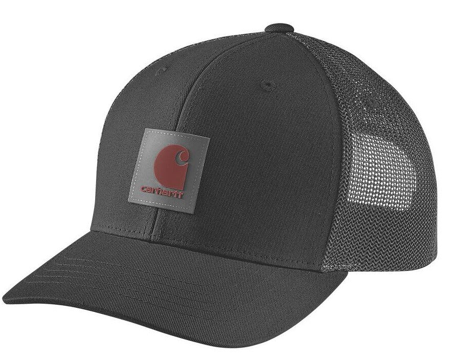 Carhartt 105216 TWILL MESH-BACK LOGO PATCH CAP