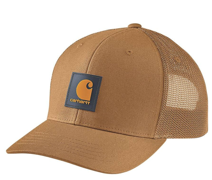 Carhartt 105216 TWILL MESH-BACK LOGO PATCH CAP